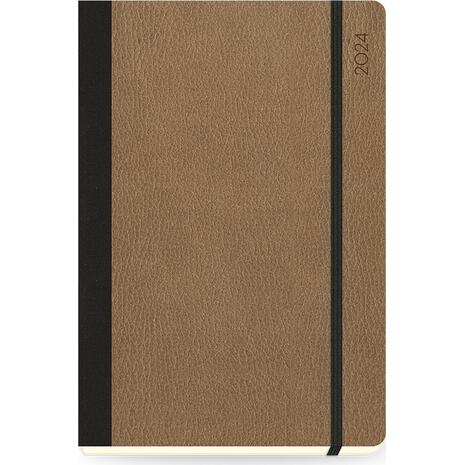 Ημερολόγιο ημερήσιο The Writing Fields Vintage 3900 14x21cm με λάστιχο από ανακυκλωμένο δέρμα Desert Sand